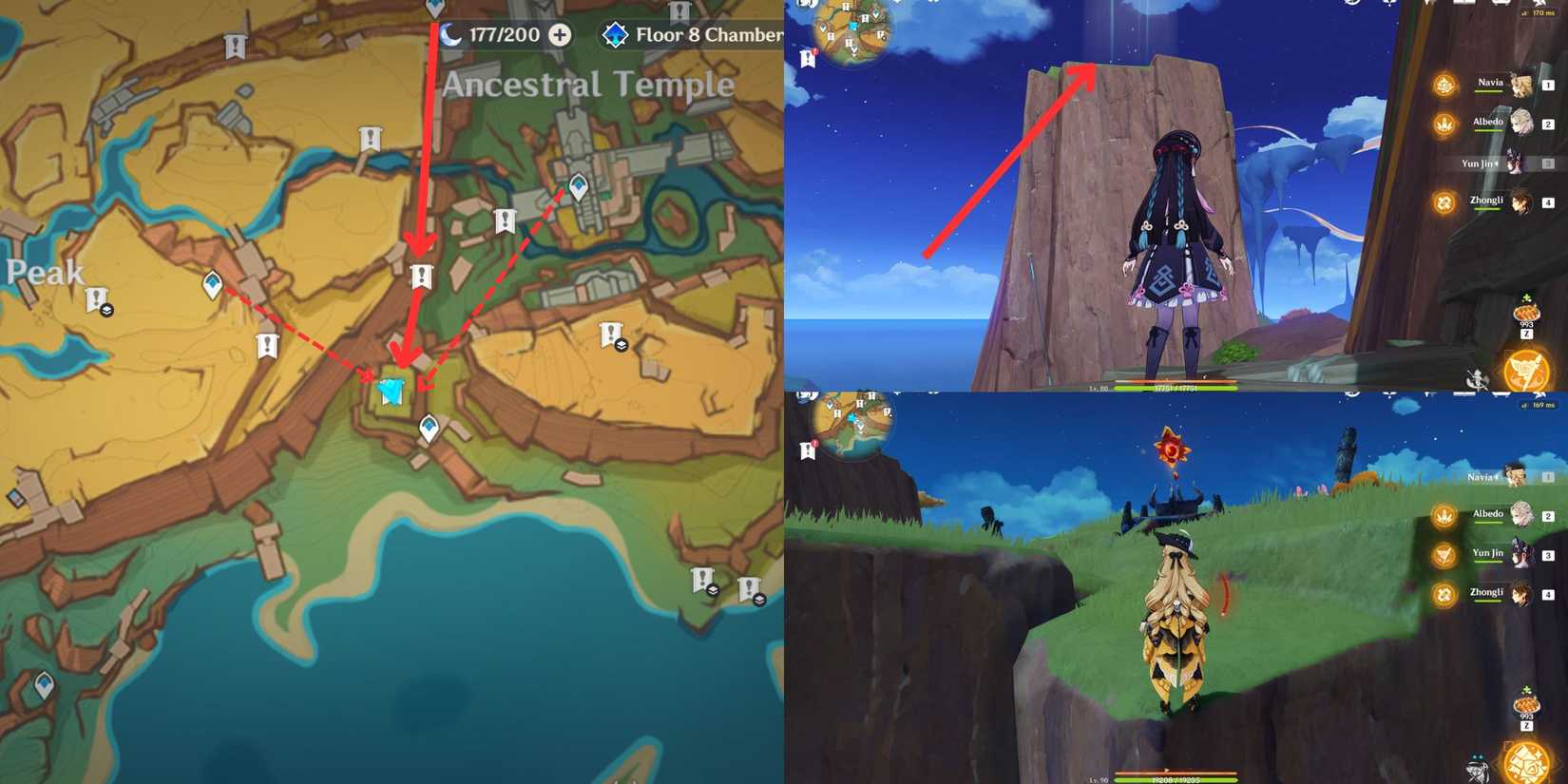 Genshin Impact- Coatepec Mountain Pyroculus Location 17