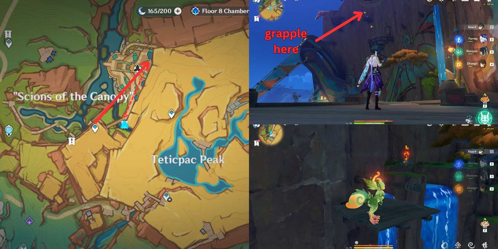 Genshin Impact- Coatepec Mountain Pyroculus Location 2