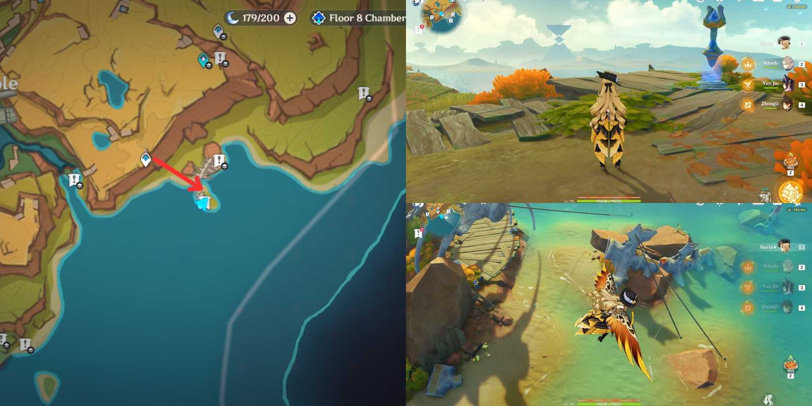 Genshin Impact- Coatepec Mountain Pyroculus Location 22