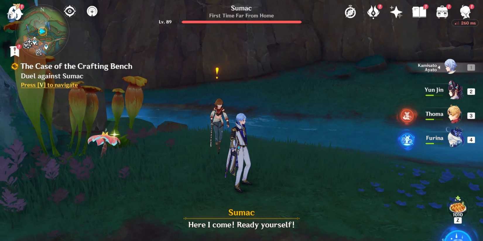 genshin impact- Duel Against Sumac