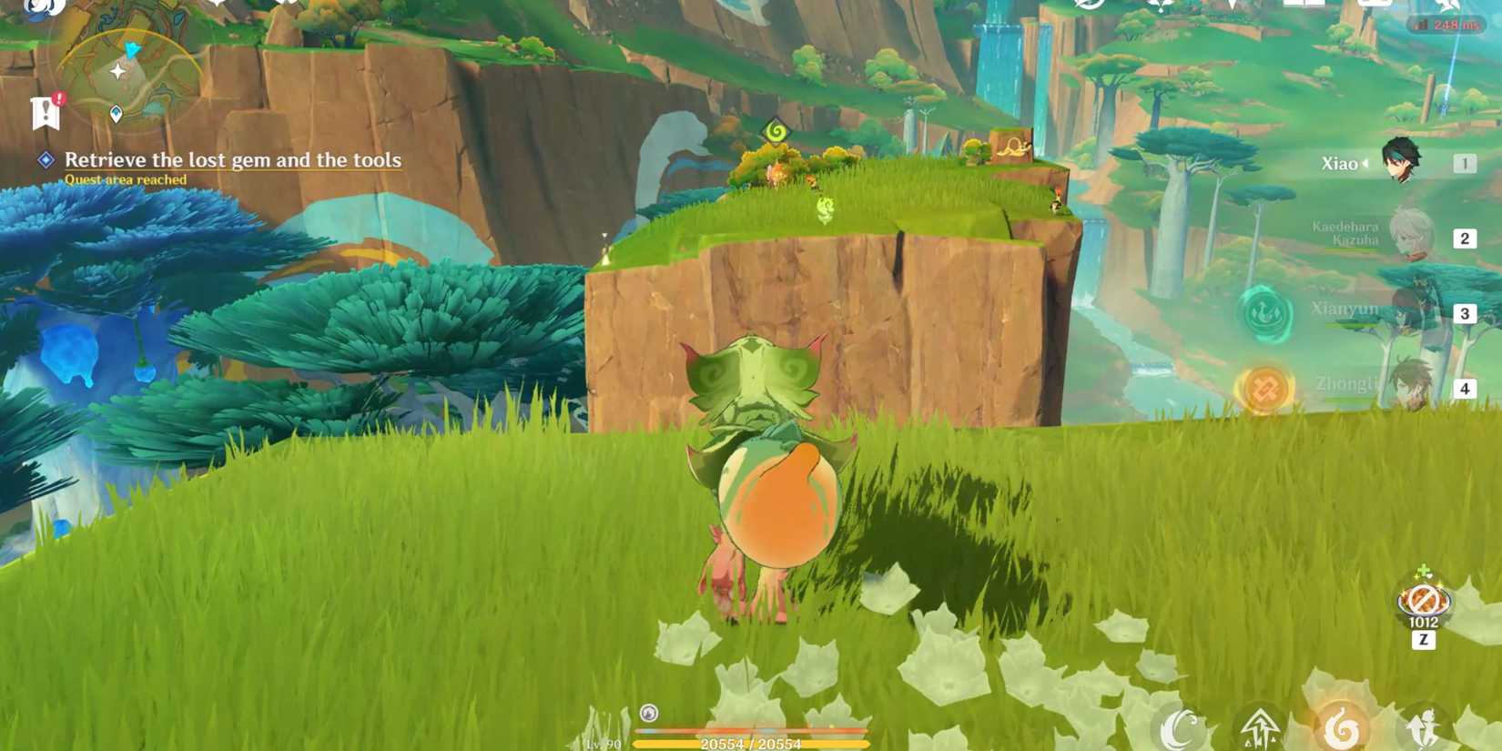 genshin impact- gemstone location