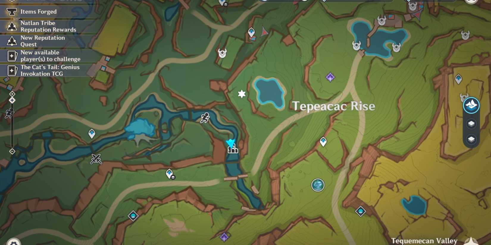 genshin impact- Gifts and Gifts in Return Location