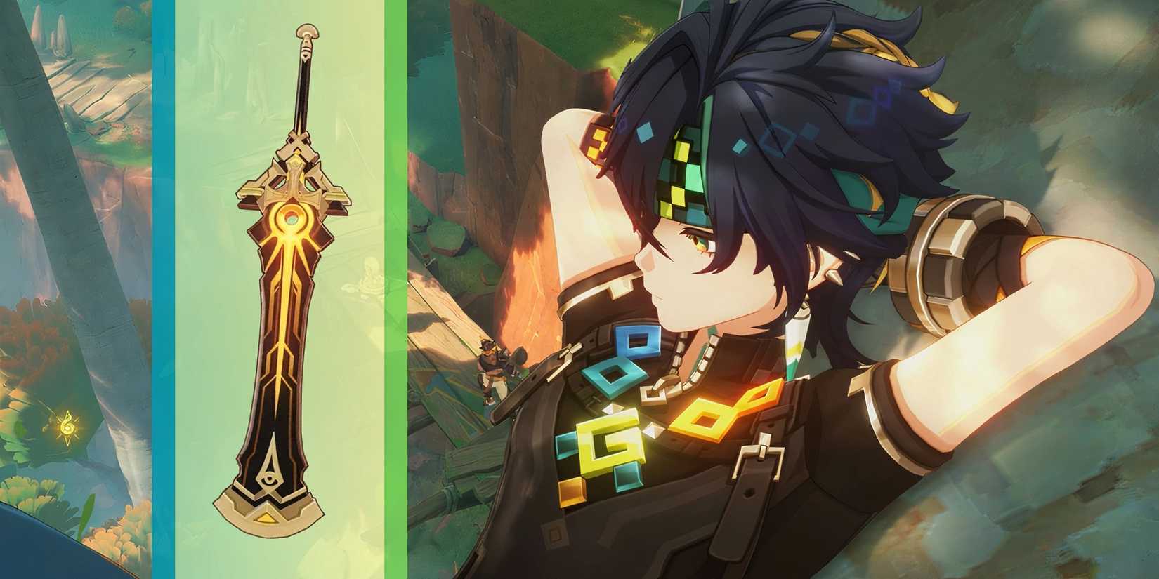 Genshin Impact Kinich and Beacon Of The Reed Sea