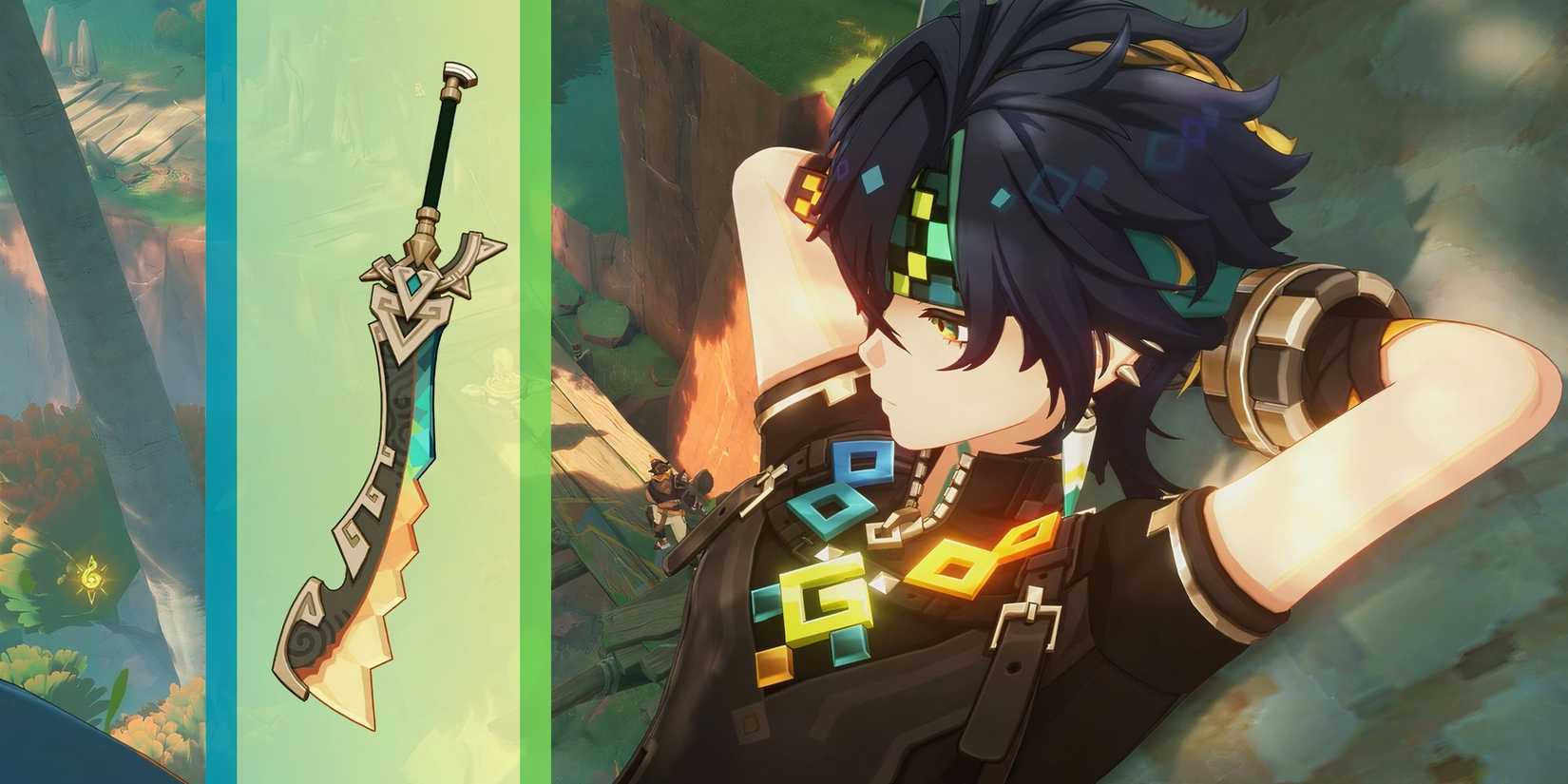 Genshin Impact Kinich and Earth Shaker