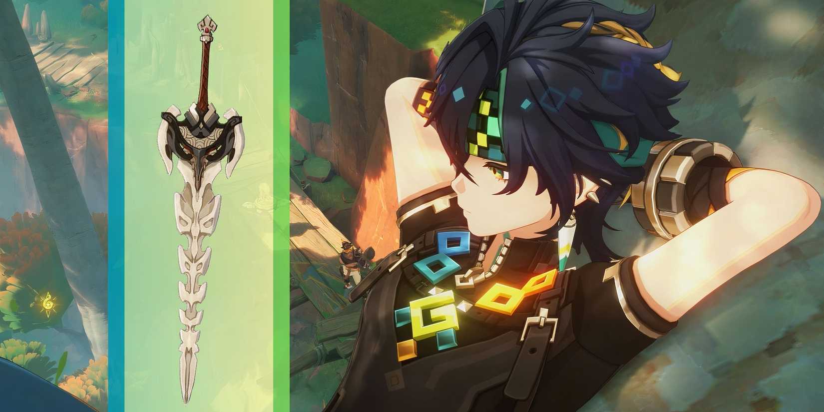 Genshin Impact Kinich and Serpent Spine