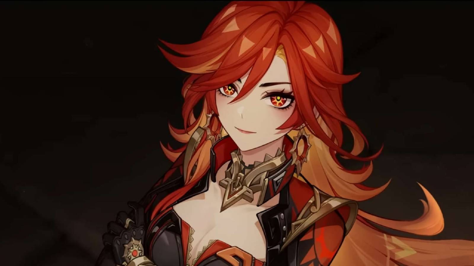 A promotional visual of Genshin Impact's Mavuika.