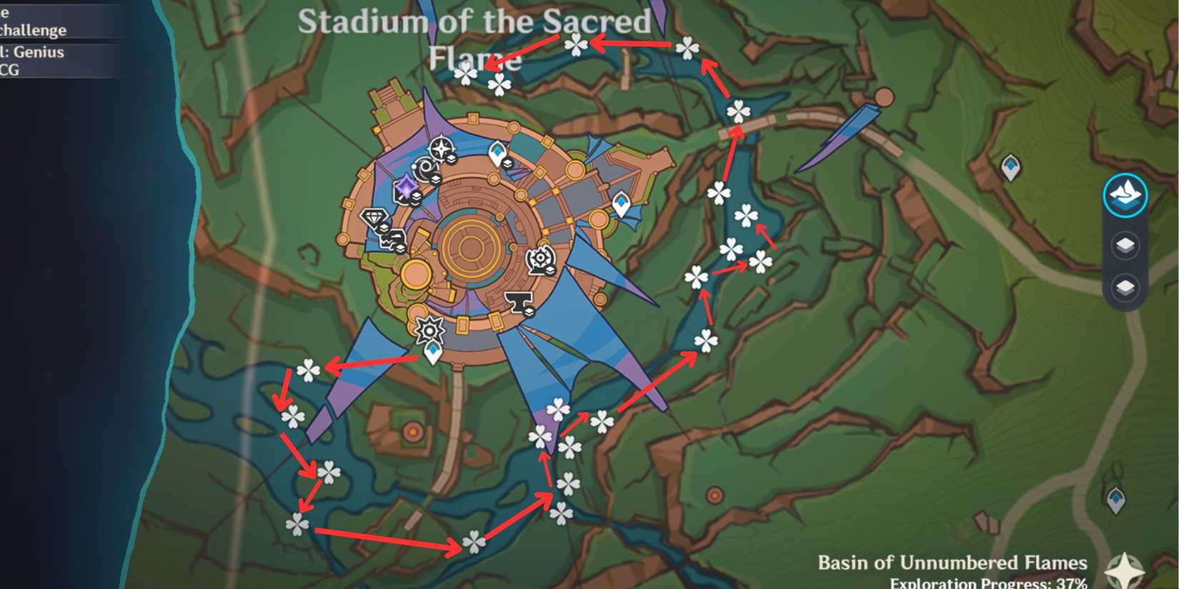 Genshin Impact- Stadium of the Sacred Flame  