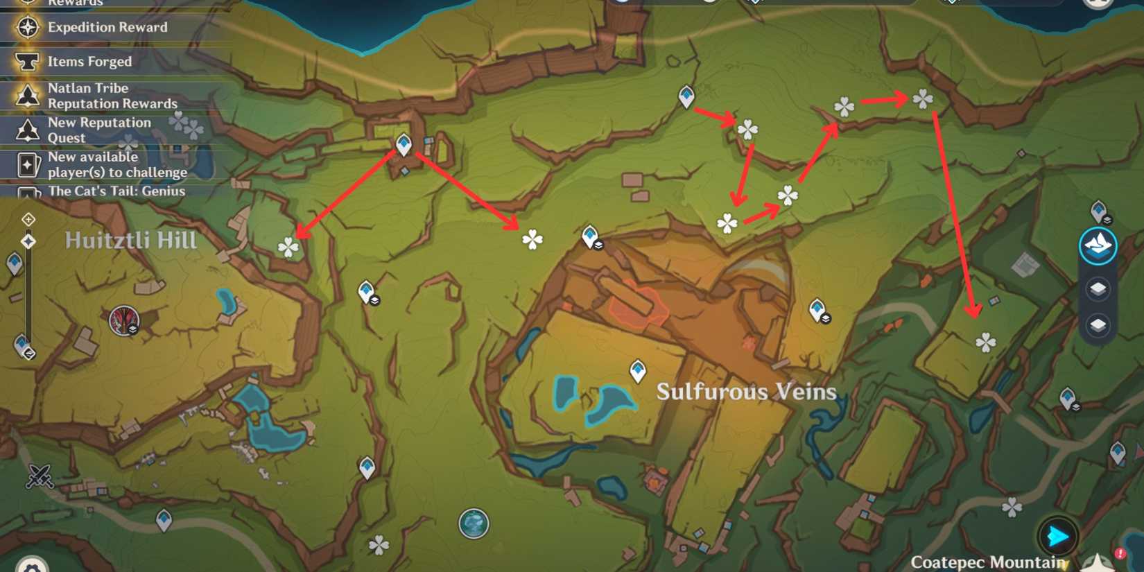 genshin impact-sulfurous veins