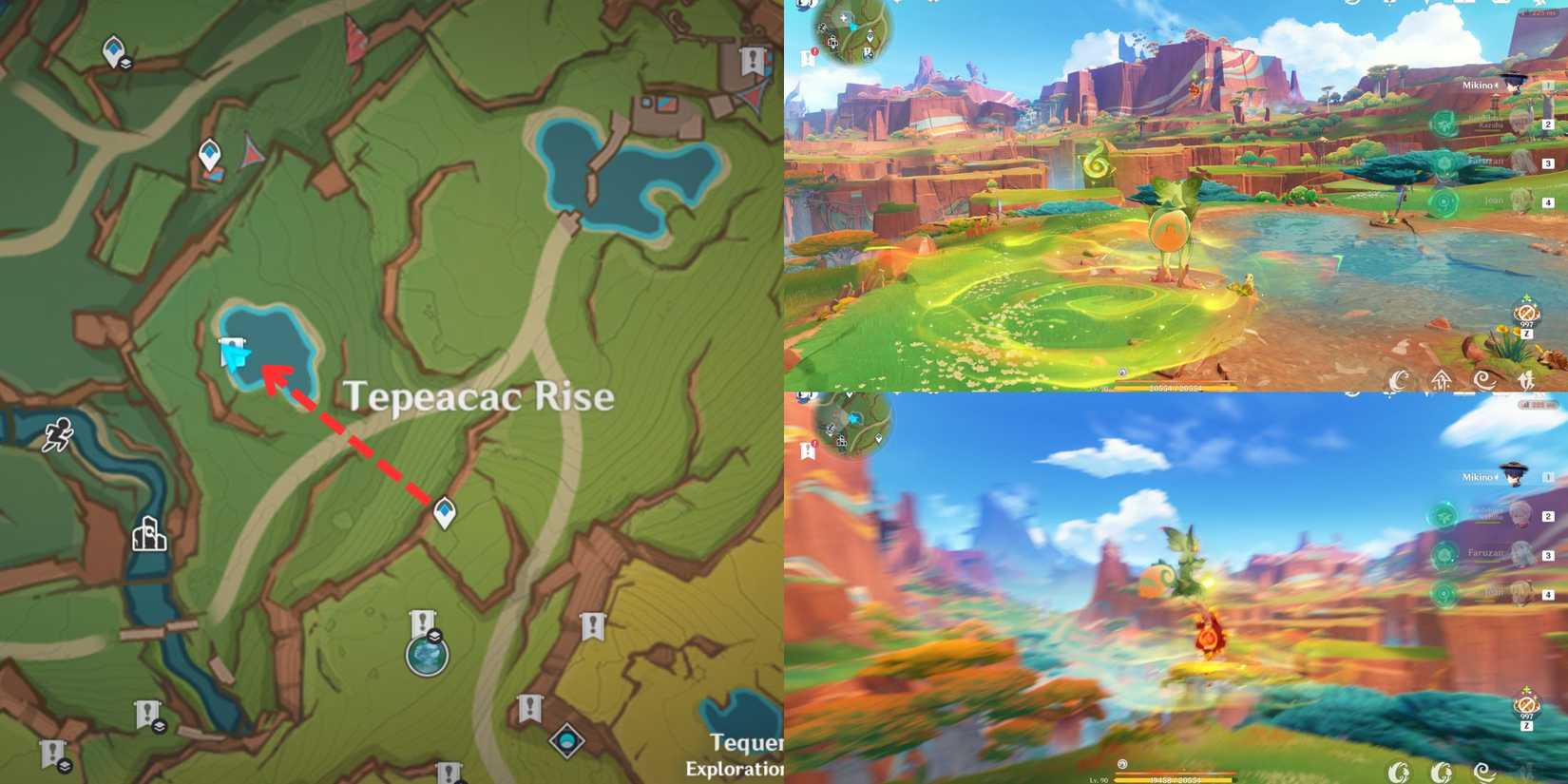 Genshin Impact_ Tequemecan Valley Pyroculus Location 15