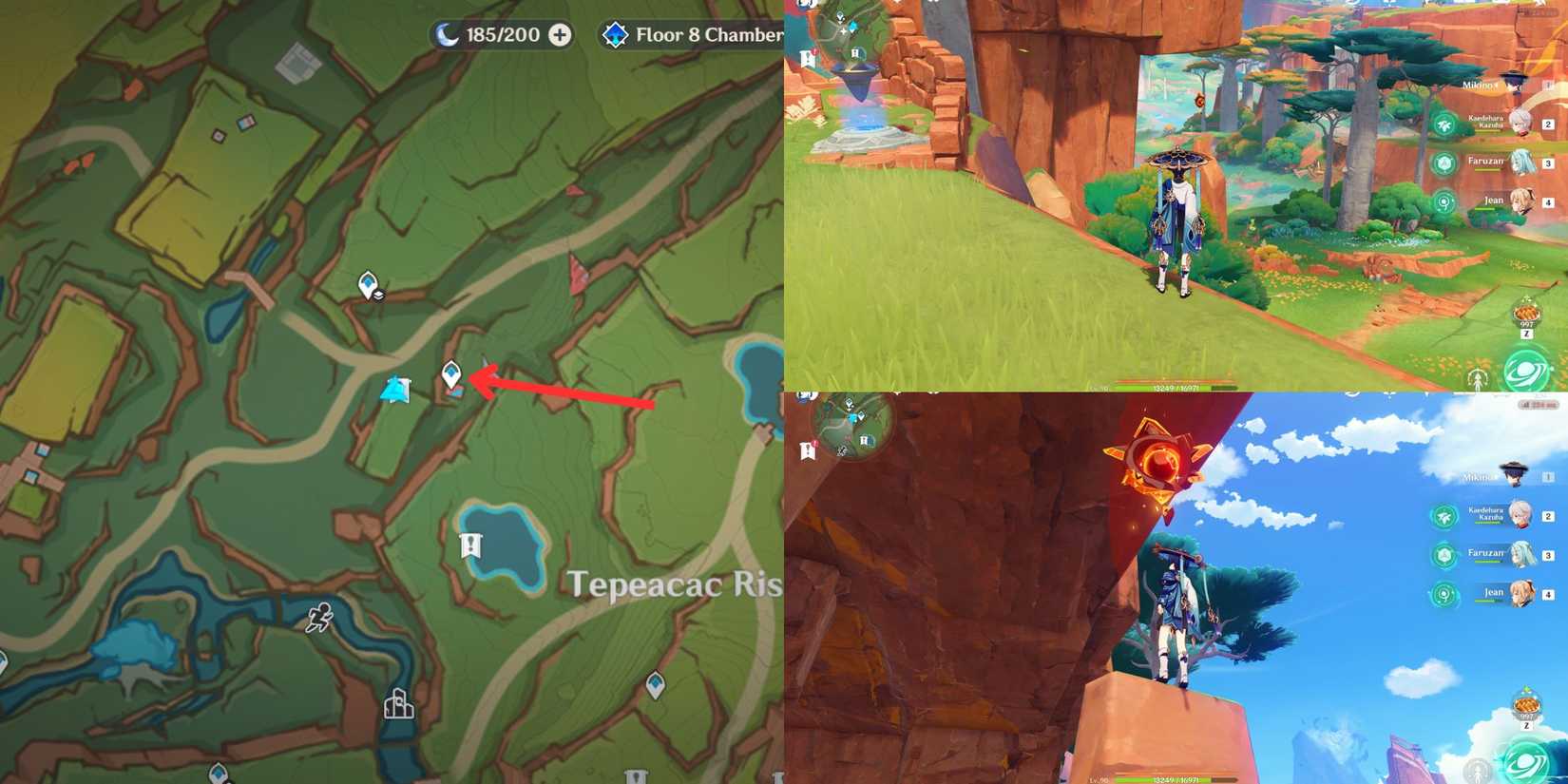 Genshin Impact_ Tequemecan Valley Pyroculus Location 19