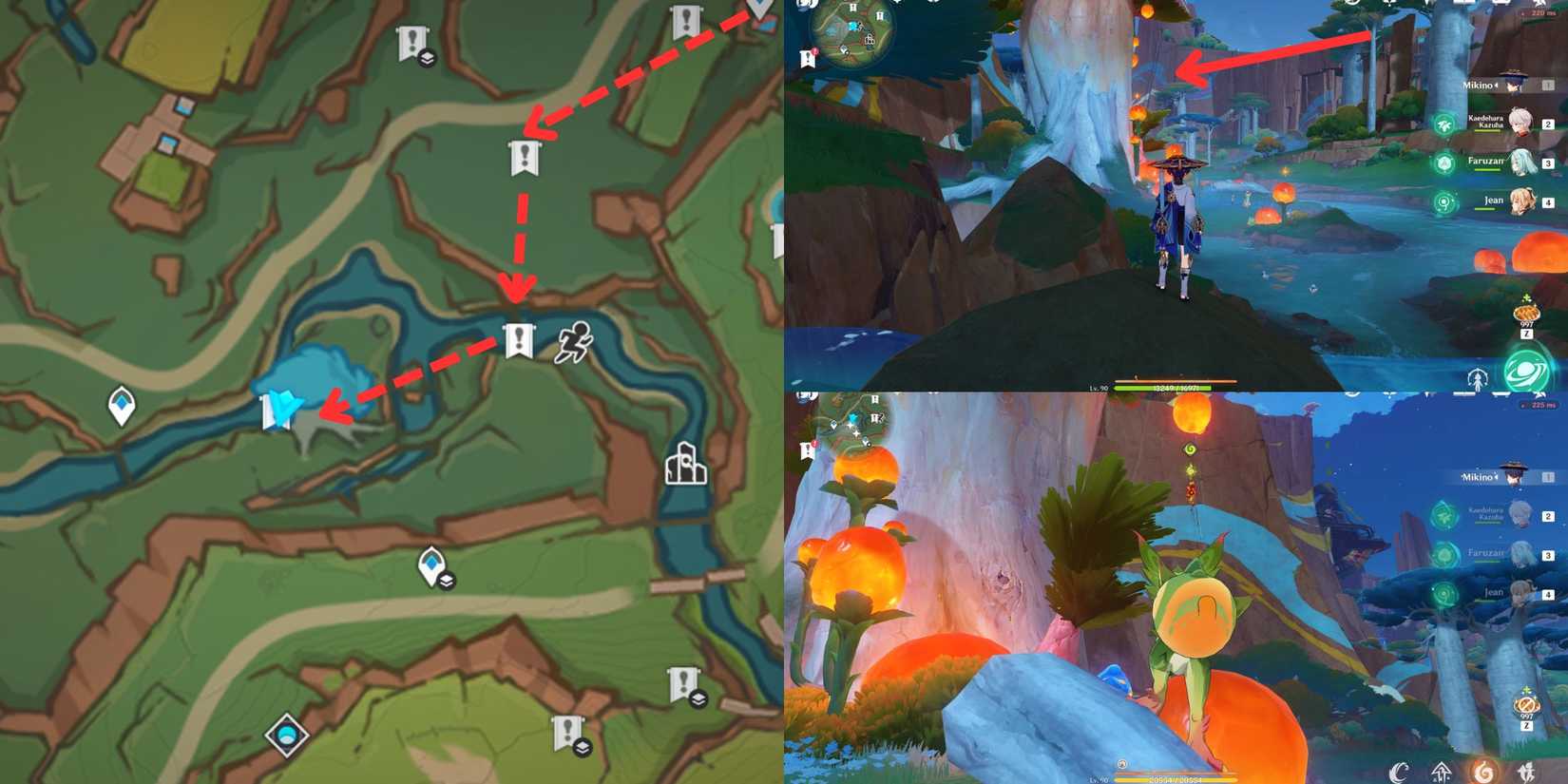 Pyroculus Map Volcano Tequemecan Valley Pyroculus Locations