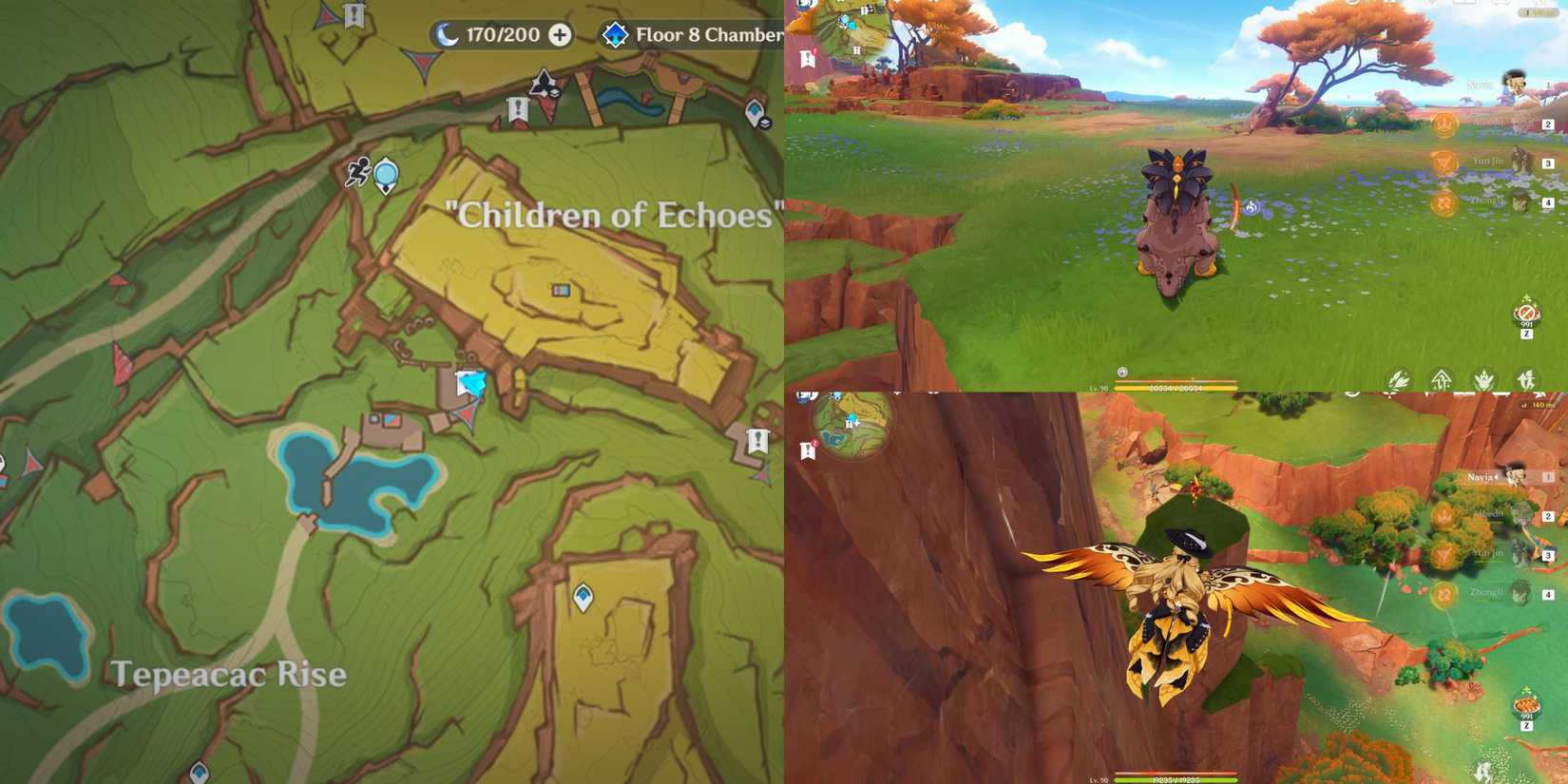 Genshin Impact_ Tequemecan Valley Pyroculus Location 4