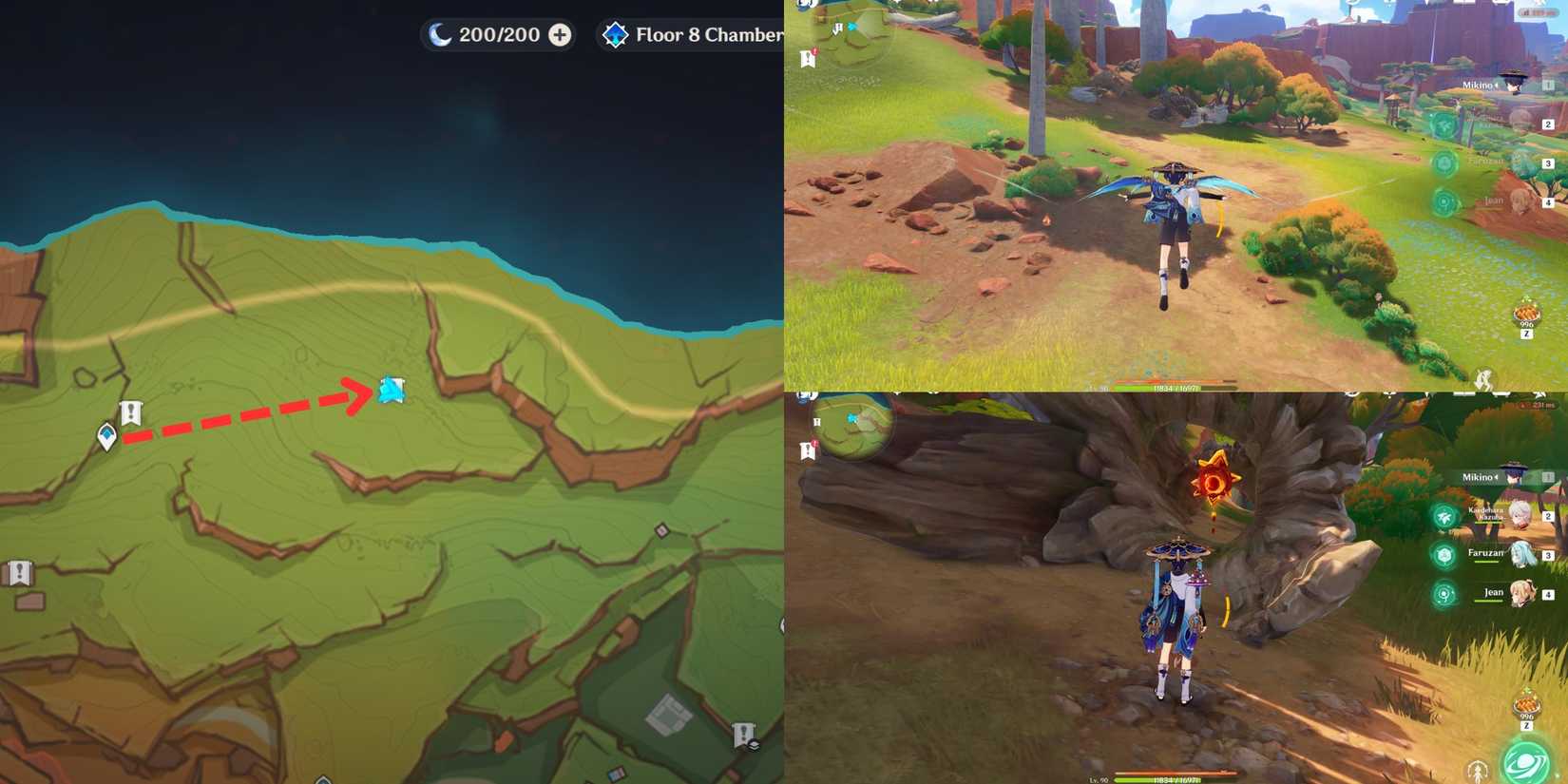 Genshin Impact_ Tequemecan Valley Pyroculus Location 43