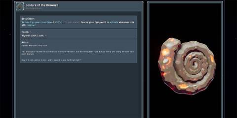 Gesture of the Drowned, logbook entries for blue lunar items in risk of rain 2