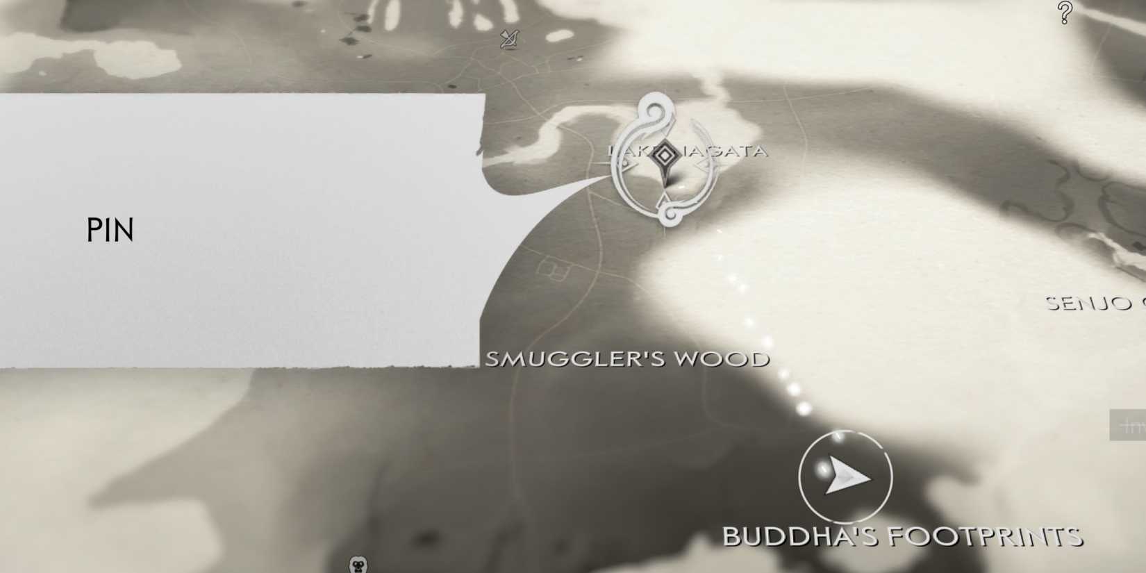 Ghost of Tsushima Impact of Loss location on the map