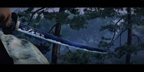 Ghost of Tsushima photorealistic blade