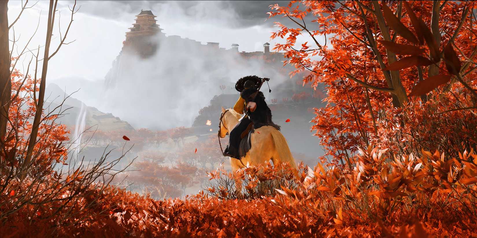 ghost-of-yotei-red-leaves