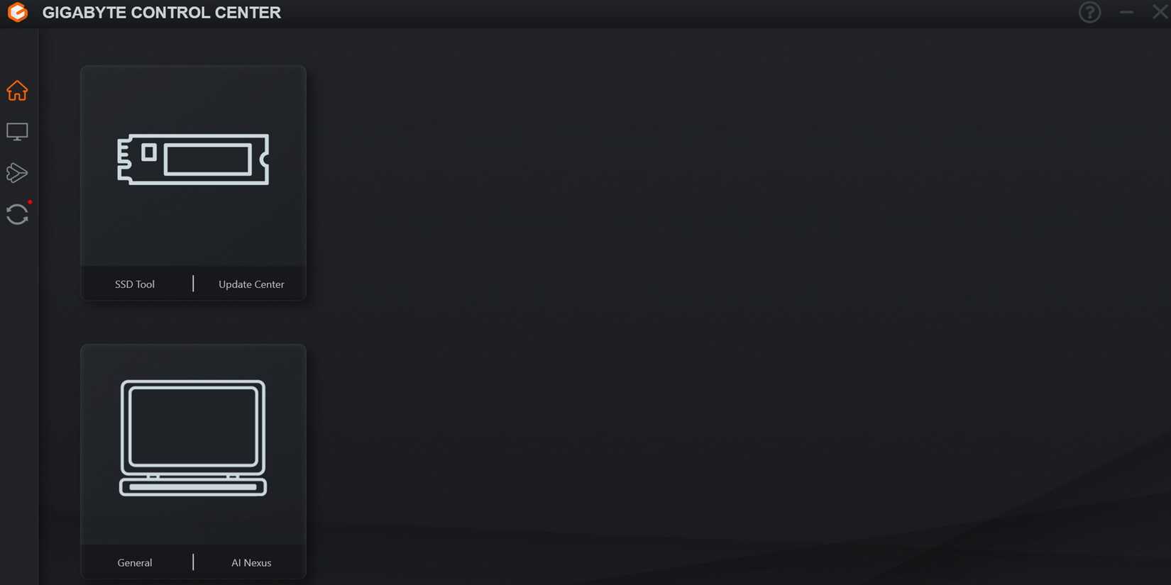 Gigabyte Aorus 16X Software #1