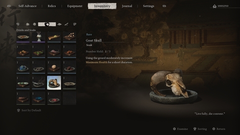 Best Soaks for Healing in Black Myth: Wukong - Goat Skull