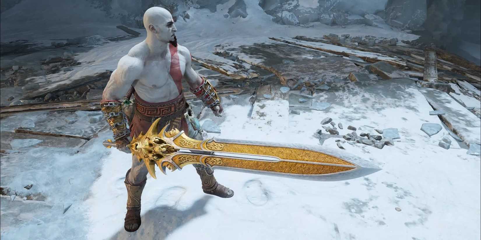 God of War 2018 Weapon Mods- Blade of Olympus