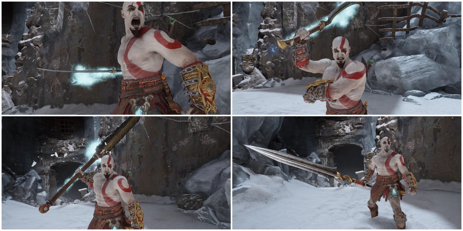 God of War 2018 Weapon Mods- Tyr's Weapons