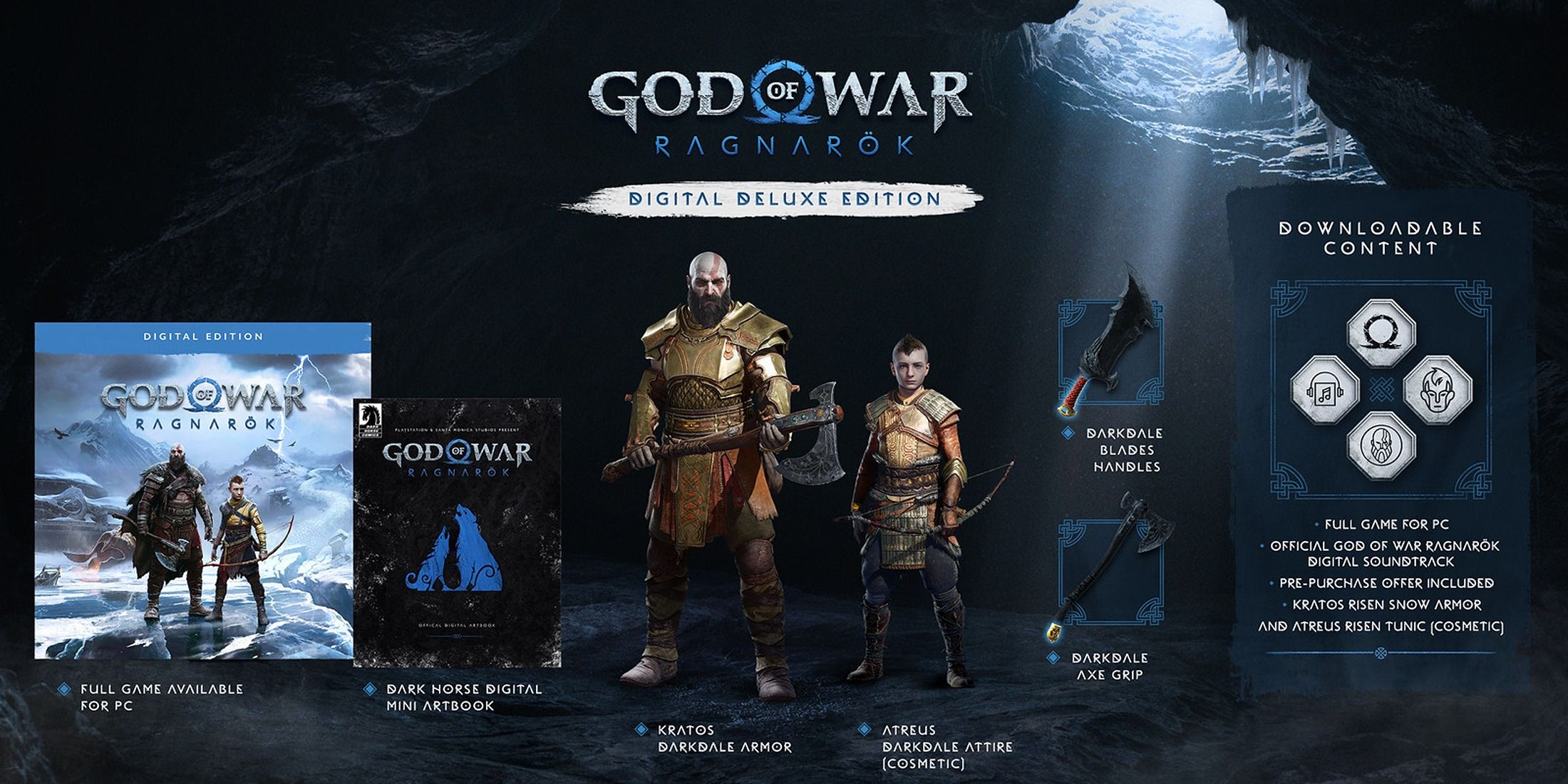 God of War Ragnarok: объяснение бонуса за предзаказ и Deluxe Edition для ПК