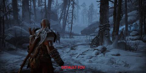 god of war rangrarok pc default fov 1