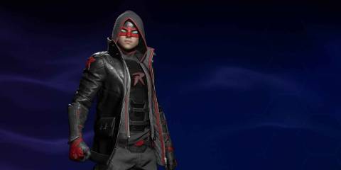 Robin in the Year One suit style in Gotham Knights