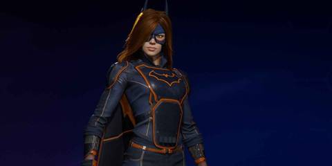 Batgirl in the Year One suit style in Gotham Knights