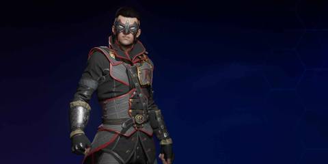 Robin in the Privateer suit style in Gotham Knights