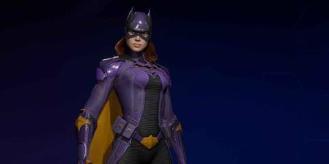 Batgirl in the Eternal suit style in Gotham Knights