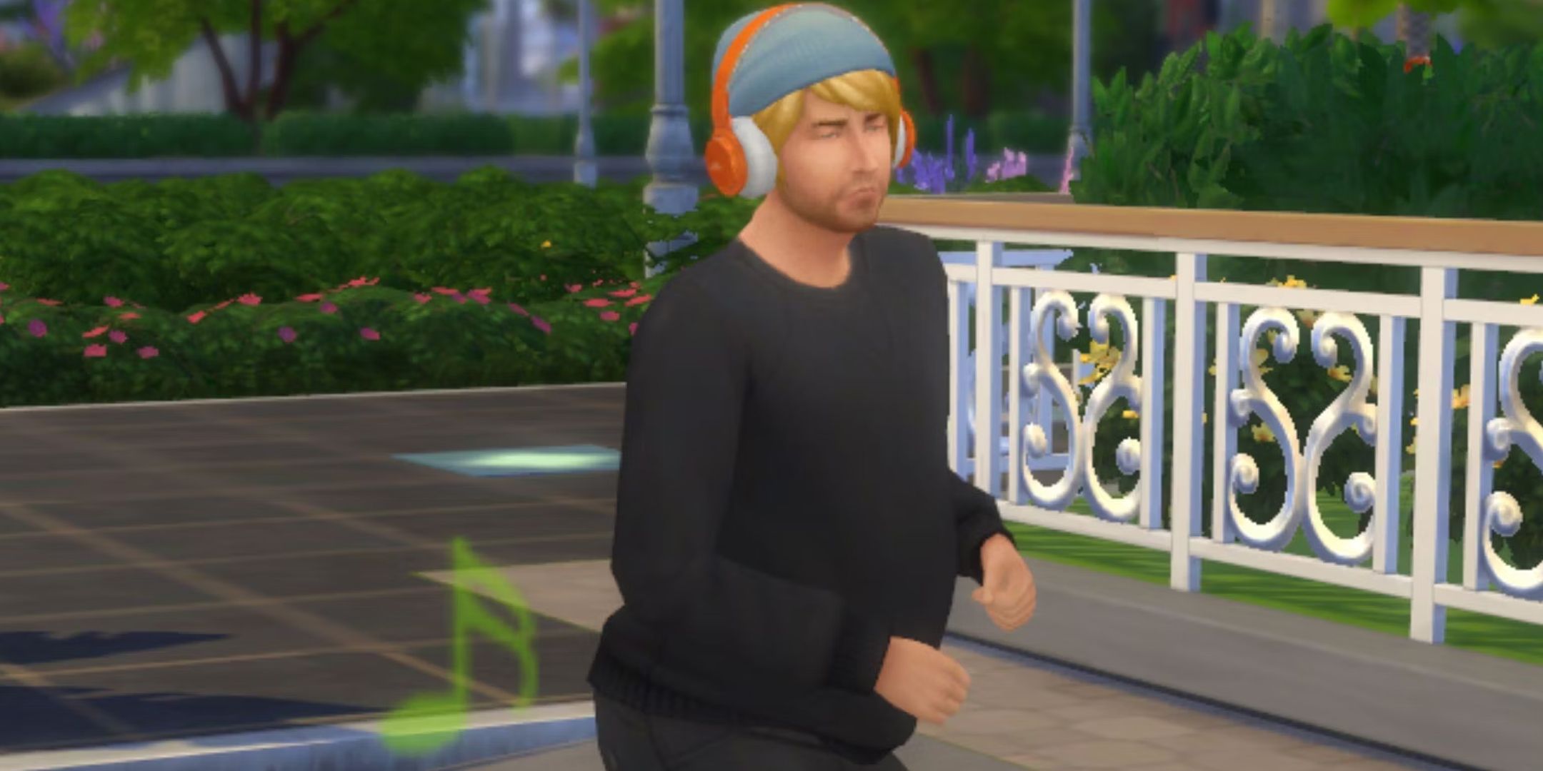 A sim from The Sims 4