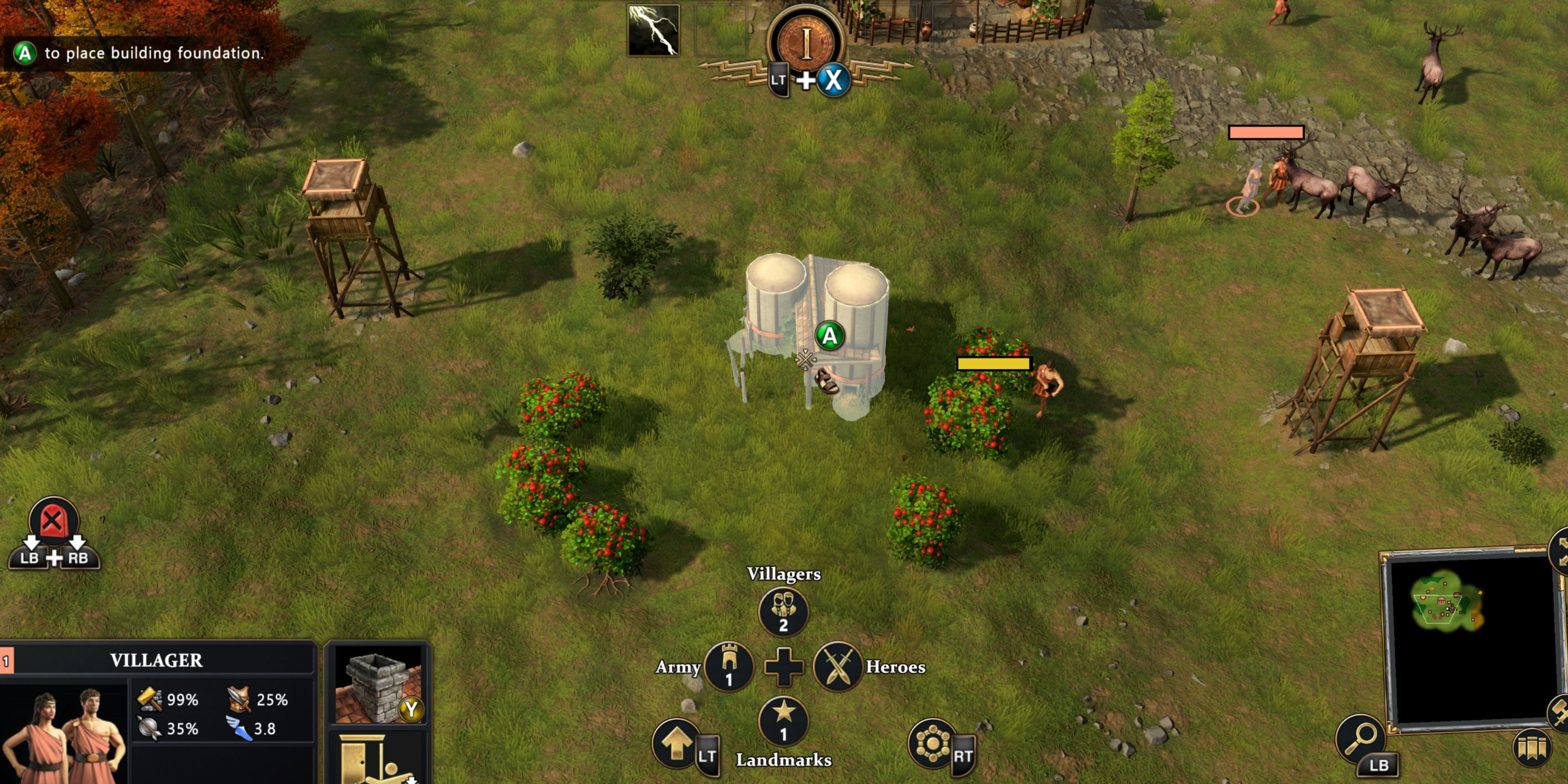 How to Farm Resources in Age of Mythology