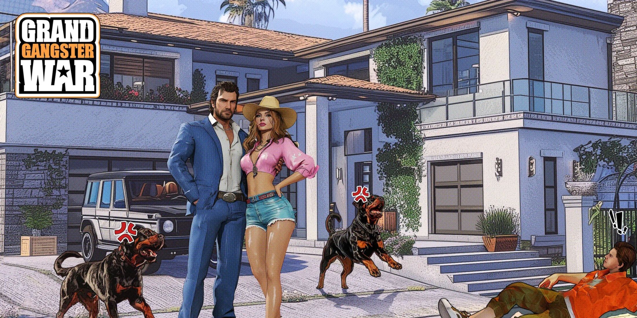 Grand Gangster War characters