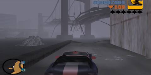 Grand Theft Auto - 3 driving