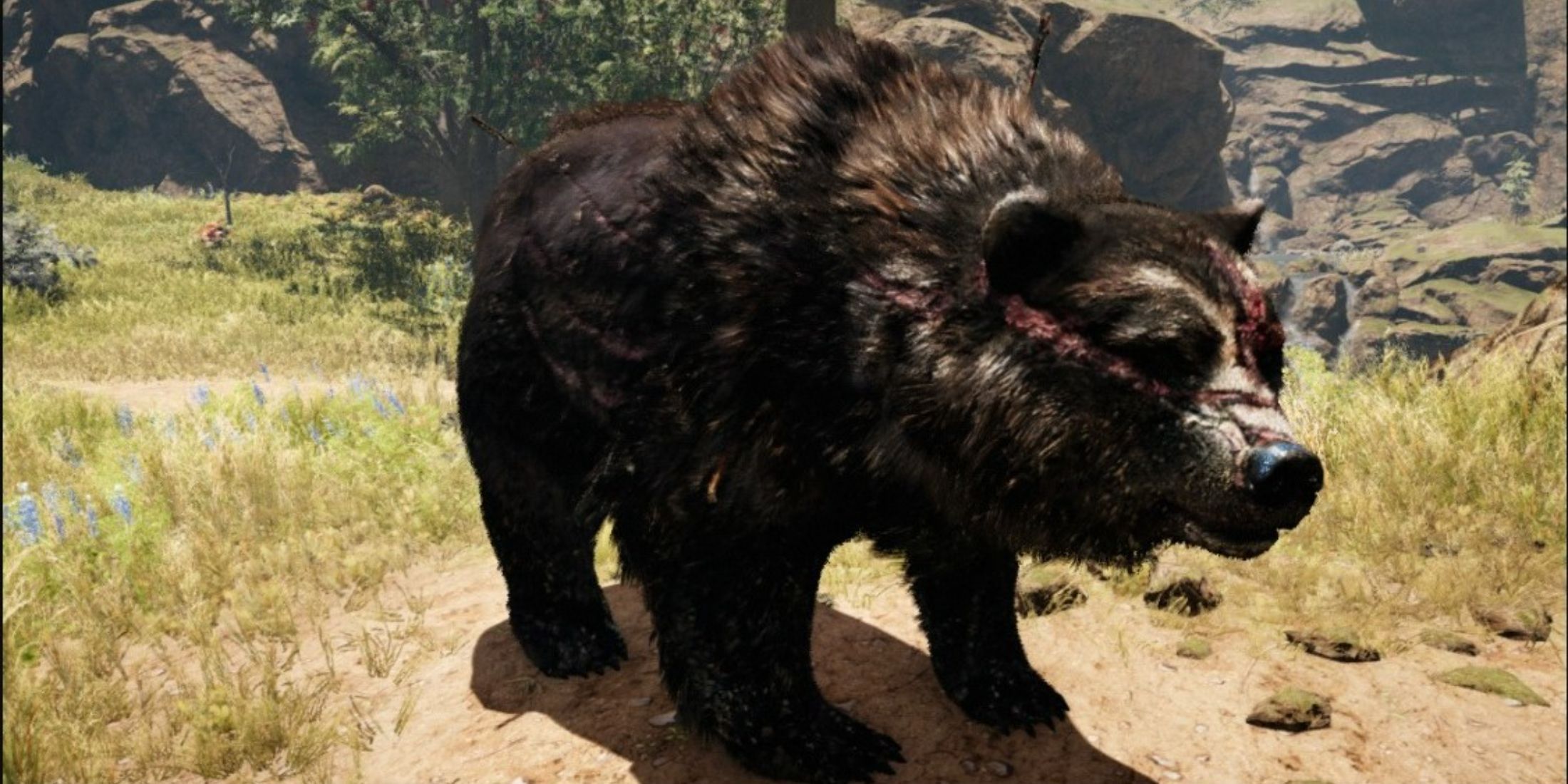 An image of the Great Scar Bear from Far Cry Primal