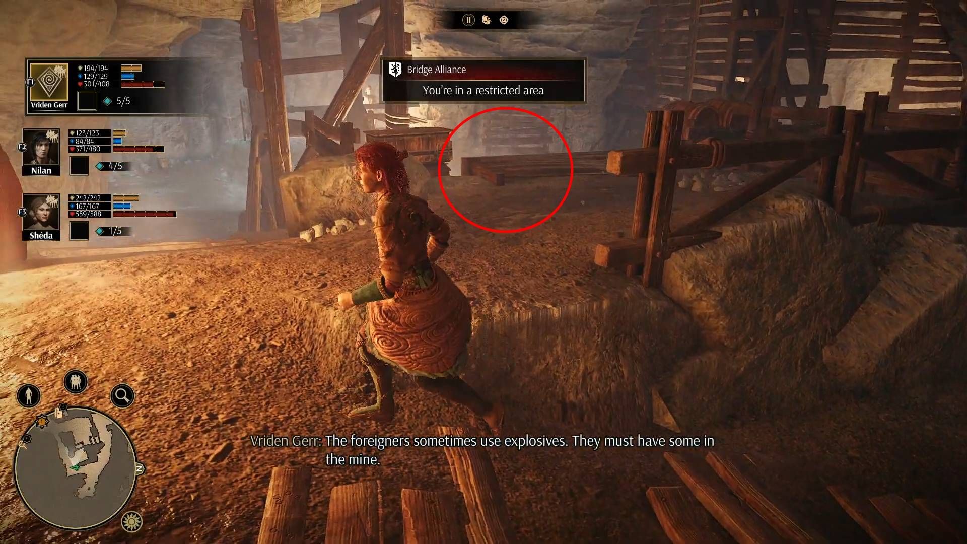 Greedfall 2: How to Find Explosives in the Mine (Deep Tunnels)