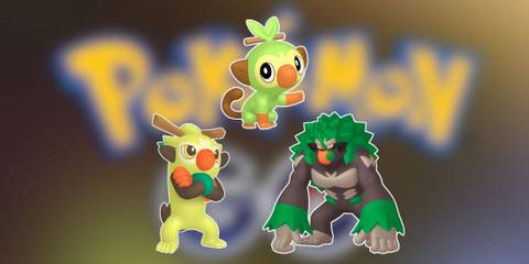 Grookey, Thwackey, and Rillaboom In Pokemon GO