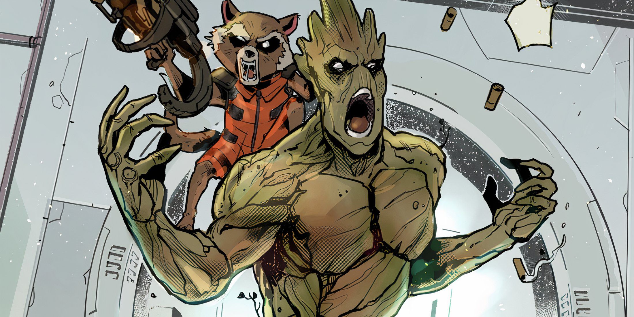 Groot & Rocket Racoon In Marvel Comics