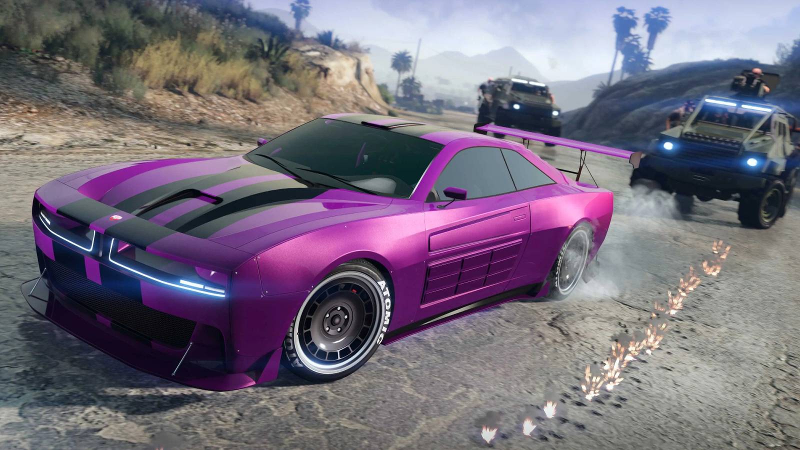 GTA Online Car Chase