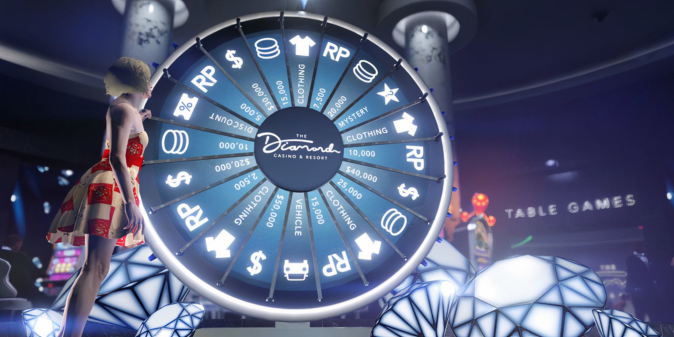 GTA Online Glitch Makes Diamond Casino Lucky Wheel Disappear