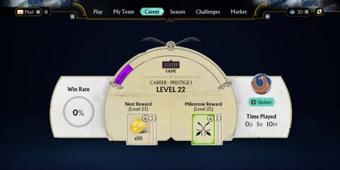 Harry Potter Quidditch Champions Career Level