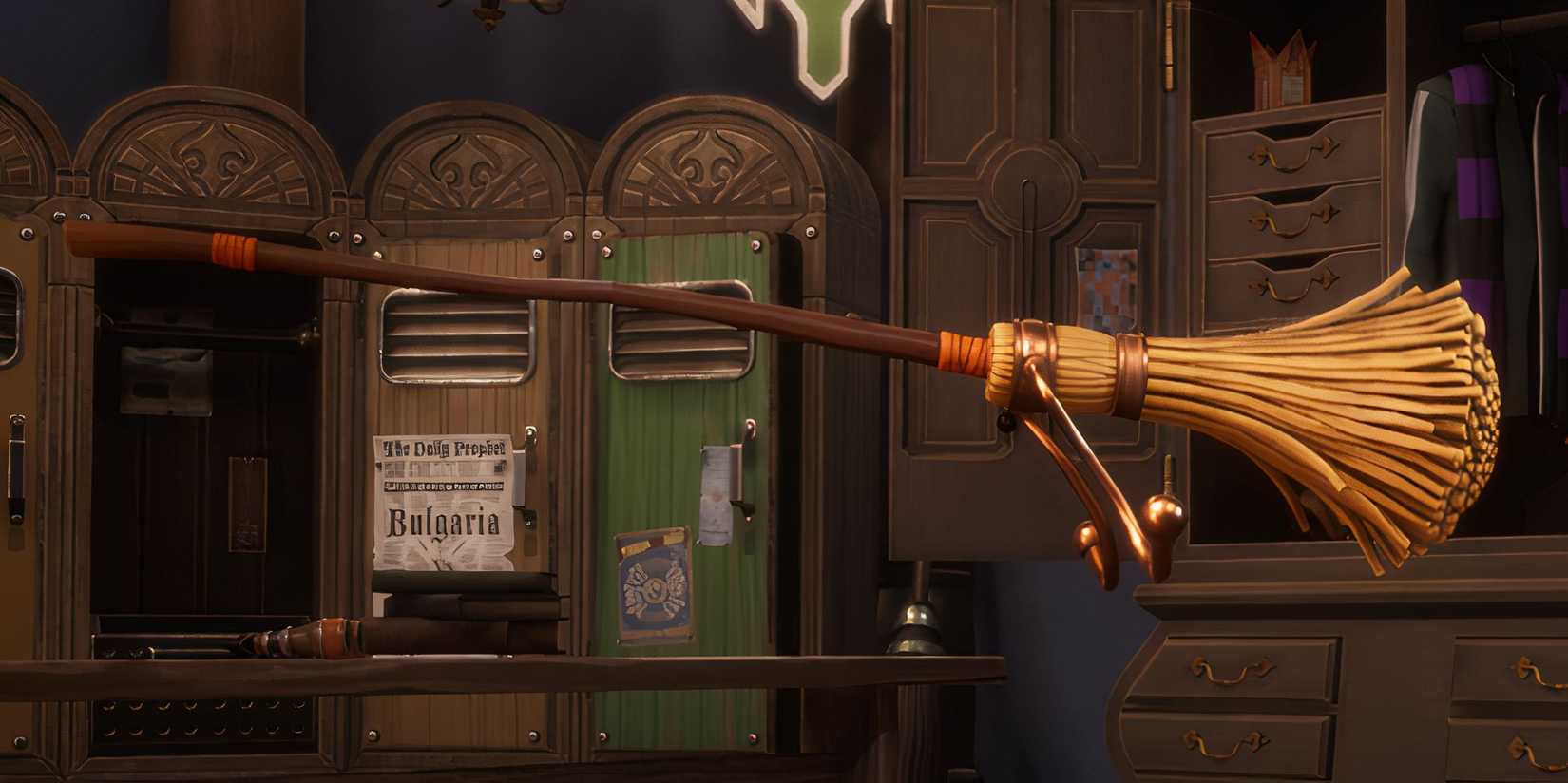 Harry Potter Quidditch Champions Cleansweep Seven Broom