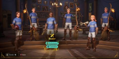 Harry Potter Quidditch Champions Full Ravenclaw Team, Beater