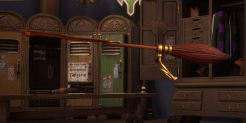 Harry Potter Quidditch Champions Nimbus 2000 Broom