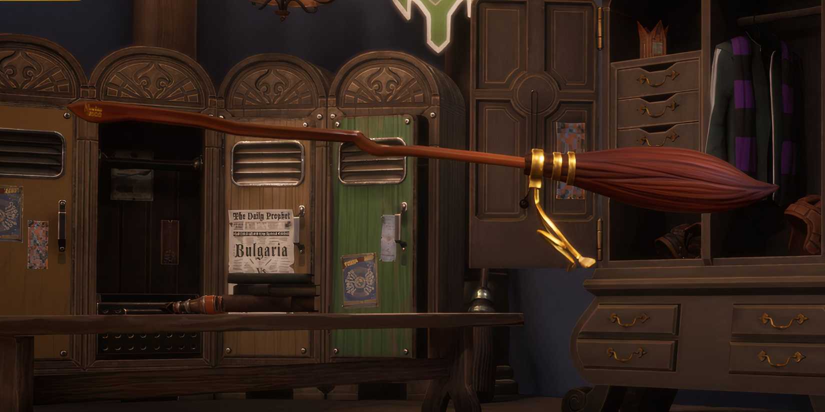 Harry Potter Quidditch Champions Nimbus 2000 Broom