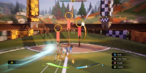 Harry Potter Quidditch Champions One-Timer Kick On Goal