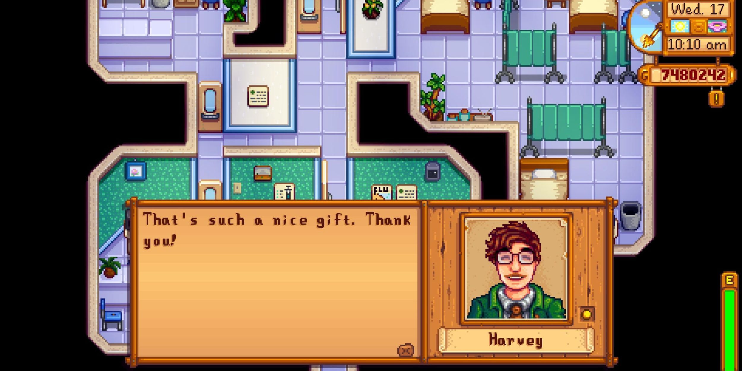 What Does Harvey Like in Stardew Valley?