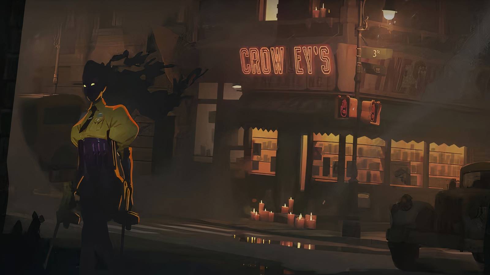 Haze in Deadlock being featured in the loading screen