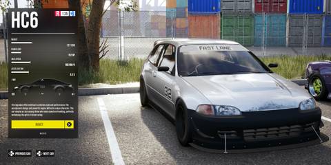 HC6 starter car CarX Street 1